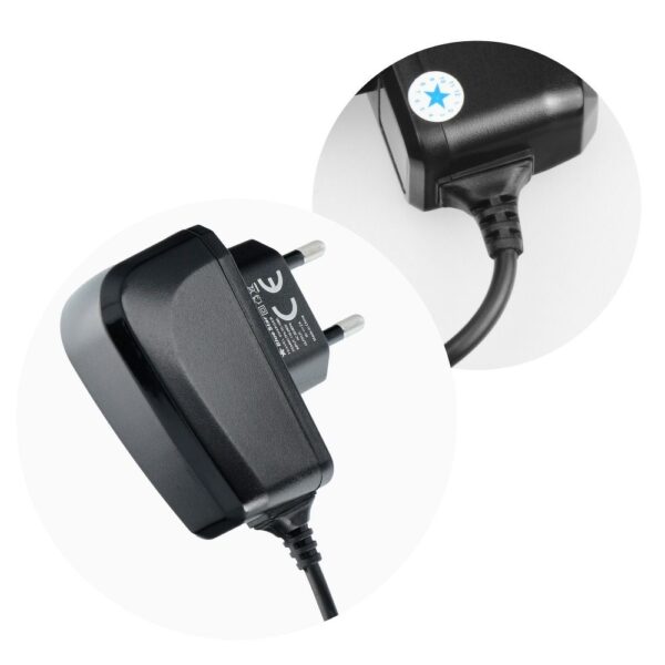 BLUE STAR LITE travel charger 2A 10W with cable Micro USB TFK-TC-1095B black – Bild 4