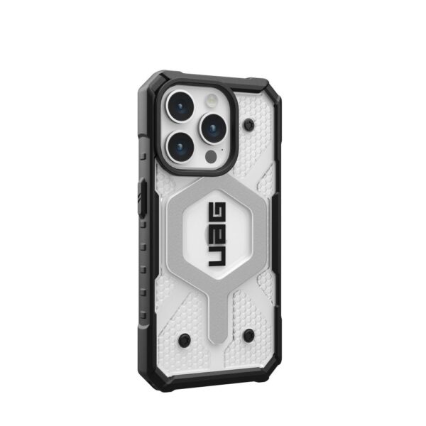 ( UAG ) Urban Armor Gear Pathfinder compatible with Magsafe for IPHONE 15 PRO ice – Bild 4