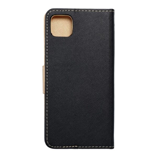 FANCY Book case for SAMSUNG A22 5G black / gold – Bild 2