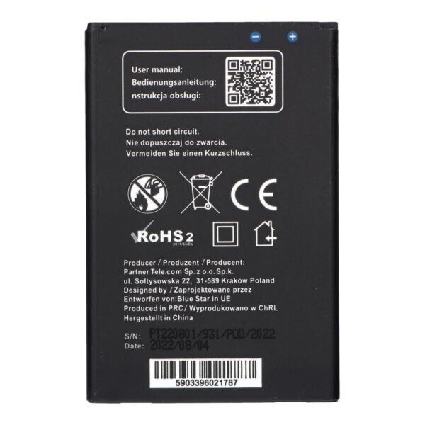 BLUE STAR PREMIUM battery for LG K10 (2017) 2800 mAh