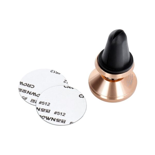 Car holder for smartphone Magnetic to air vent gold – Bild 2