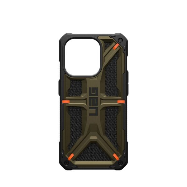 (UAG) Urban Armor Gear Monarch for IPHONE 15 PRO kevlar element green – Bild 5