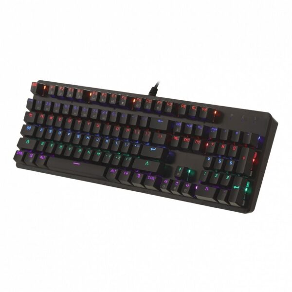 ART wire mechanical keyboard USB A QWERTY LED AK-51 black – Bild 4