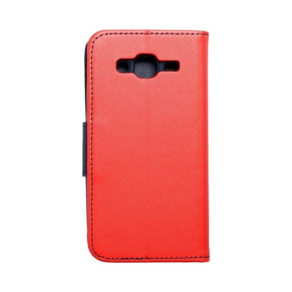 FANCY Book case for SAMSUNG Galaxy J3 / J3 2016 red/navy – Bild 2