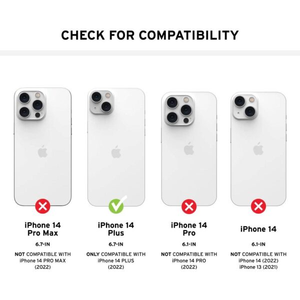 ( UAG ) Urban Armor Gear Plyo compatible with MagSafe case for IPHONE 14 PLUS transparent – Bild 2
