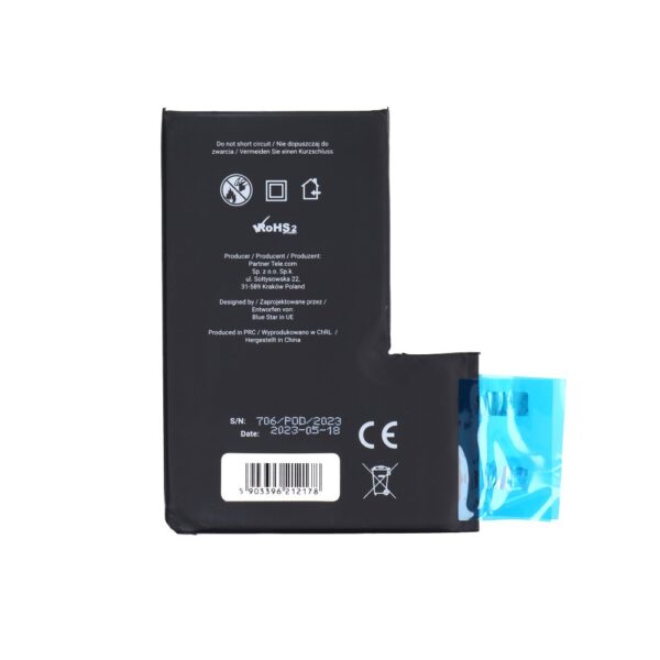 BLUE STAR HQ battery without BMS for IPHONE 12 Pro Max 3687 mAh – Bild 3