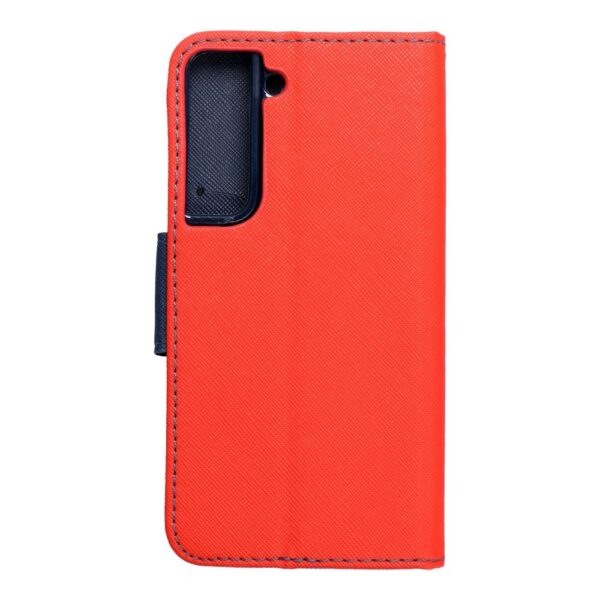FANCY Book for SAMSUNG S22 red / navy – Bild 5