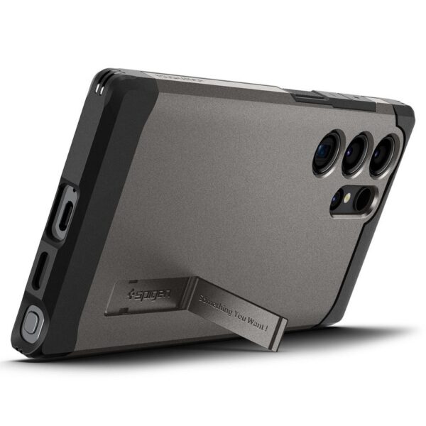 SPIGEN case TOUGH ARMOR for SAMSUNG S24 Ultra gunmetal – Bild 5