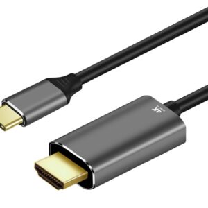 ART cable Type C (male) to HDMI 2.0 (male) 4K 60Hz C4-2 1.8 m black