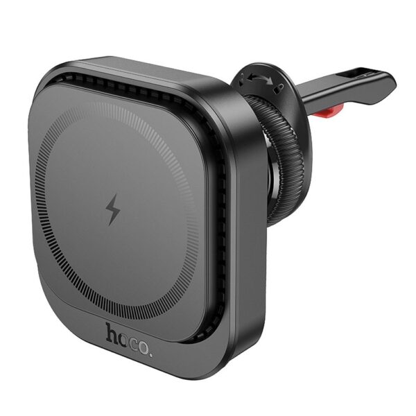 HOCO magnetic car holder for air vent compatible with MagSafe HW23 black – Bild 3