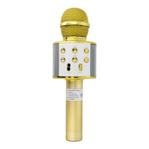 Multimedia karaoke microphone CR58S HQ gold