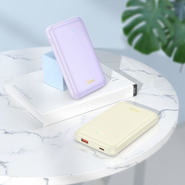 HOCO powerbank 10 000 mAh PD QC3.0 3A 22,5W Q21 white – Bild 3