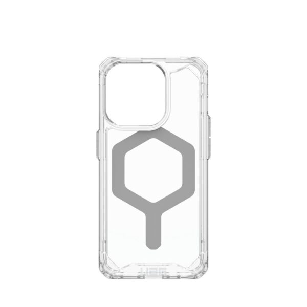 ( UAG ) Urban Armor Gear Plyo compatible with Magsafe for IPHONE 15 PRO ice silver – Bild 3