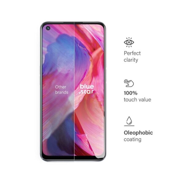 Tempered Glass Blue Star - Oppo A74 5G – Bild 2