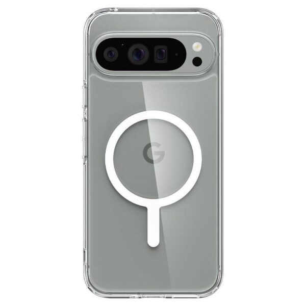 SPIGEN case ULTRA HYBRID Onetap Ring MagSafe for GOOGLE Pixel 9 Pro white – Bild 3