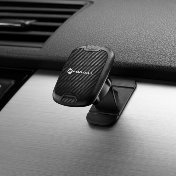 FORCELL car holder for smartphone CARBON H-CT322 magnetic desk – Bild 4
