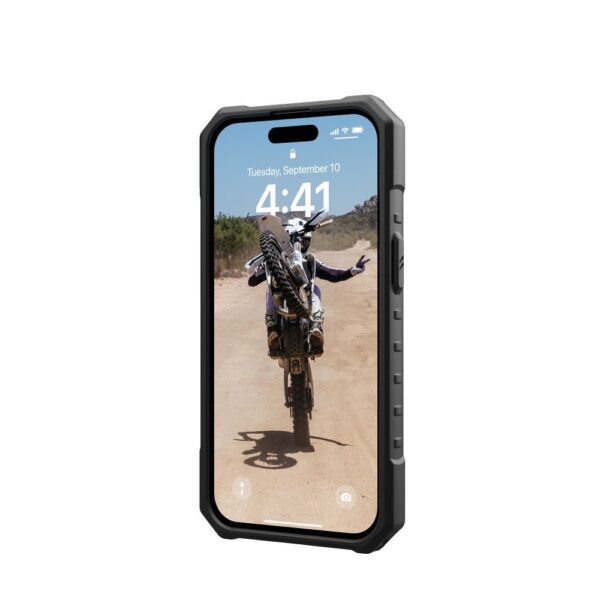 ( UAG ) Urban Armor Gear Pathfinder compatible with Magsafe for IPHONE 15 olive – Bild 2