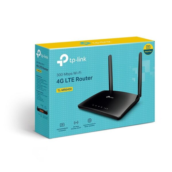 TP-LINK router Wi-Fi 4G LTE SIM card input TL-MR6400 – Bild 4