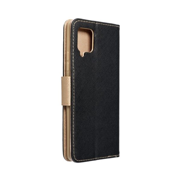 FANCY Book case for IPHONE 15 black / gold – Bild 3