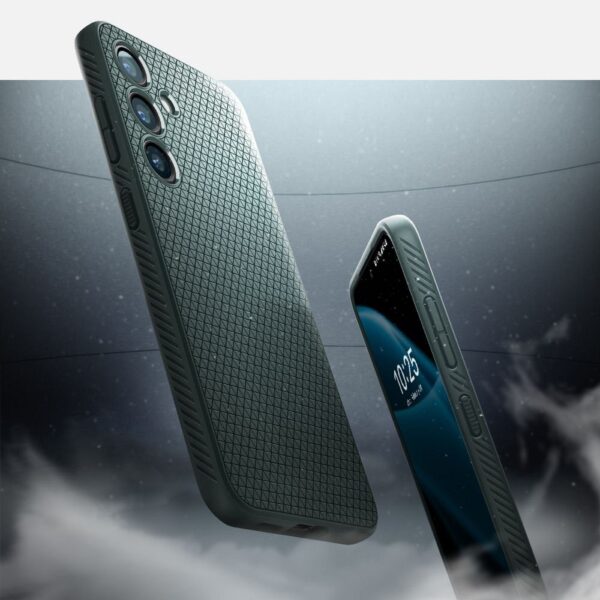 SPIGEN case LIQUID AIR for SAMSUNG S24 Plus abyss green – Bild 5
