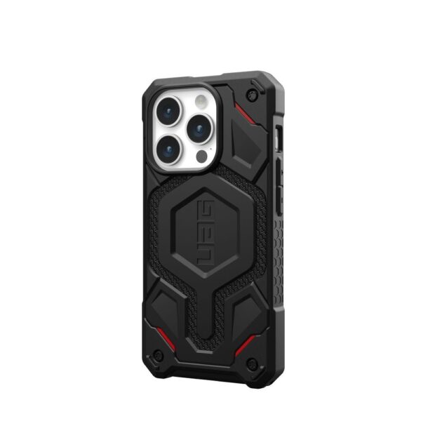 ( UAG ) Urban Armor Gear Monarch Pro for IPHONE 15 PRO compatible with MagSafe kevlar black – Bild 2