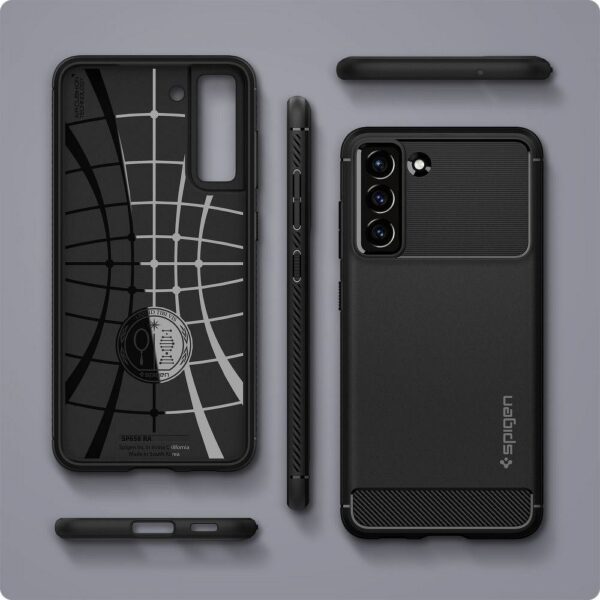 SPIGEN case RUGGED ARMOR case for SAMSUNG S21 FE matte black – Bild 3