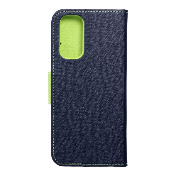 FANCY Book for XIAOMI Redmi Note 11 / 11S navy / lime – Bild 4
