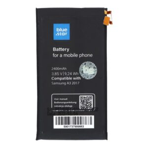 BLUE STAR battery for SAMSUNG A3 2017 2400 mAh