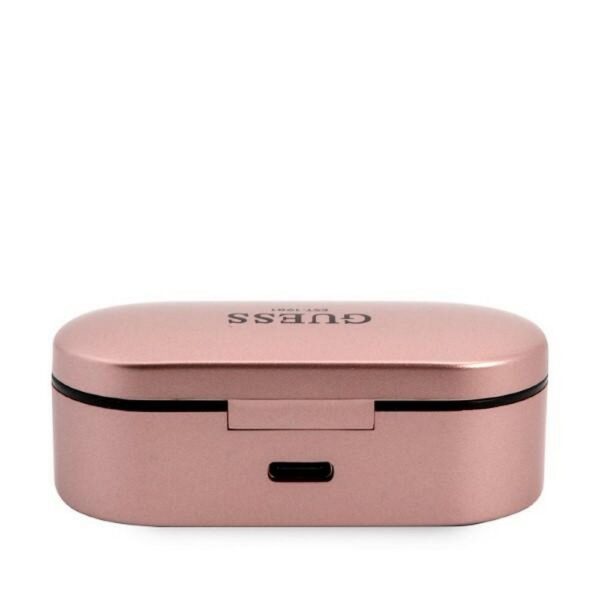 Bluetooth Earphones Stereo TWS GUESS Digital BT5 Classic with docking station / pink (GUTWST31EP) – Bild 5