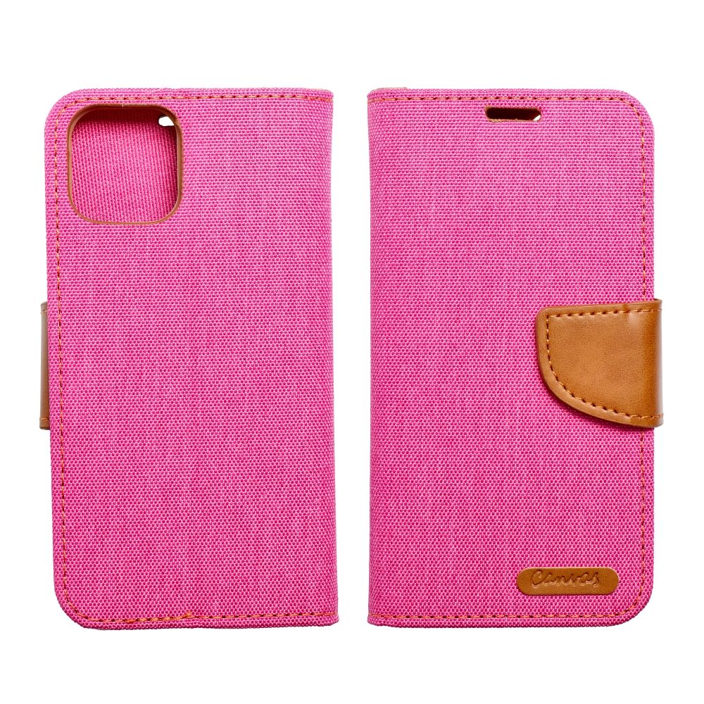 CANVAS Book case for XIAOMI Redmi Note 13 Pro Plus 5G pink – Bild 2