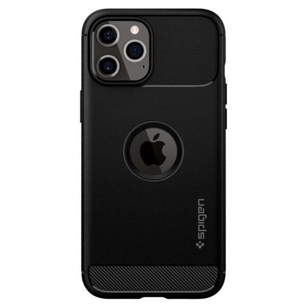 SPIGEN case RUGGED ARMOR for IPHONE 12 / 12 Pro matte black – Bild 3