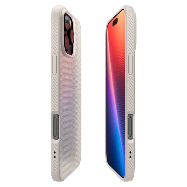 SPIGEN case LIQUID AIR for IPHONE 16 Pro natural titanium – Bild 2