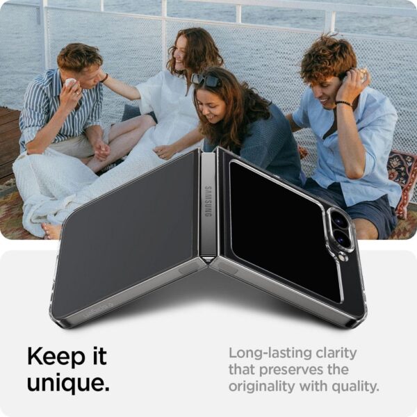 SPIGEN case AIRSKIN for SAMSUNG Z Flip 6 crystal clear – Bild 5