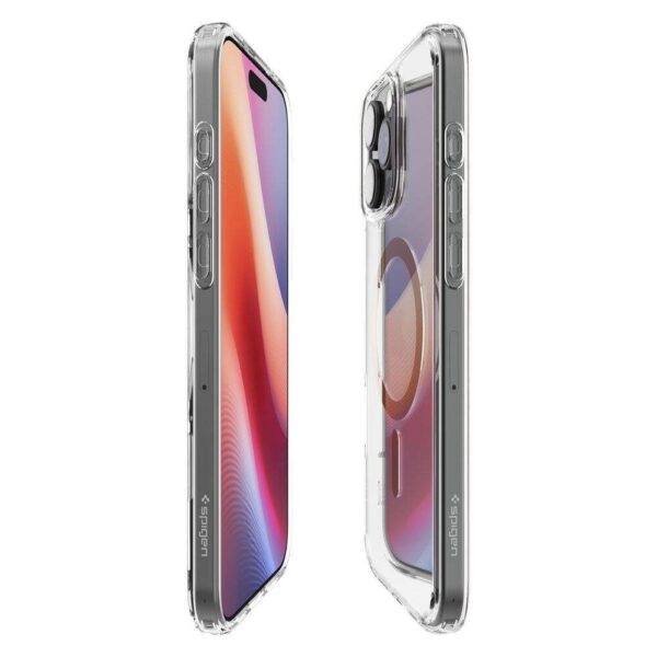 SPIGEN case ULTRA HYBRID MAG compatible with MagSafe for IPHONE 16 Pro Max gold – Bild 3