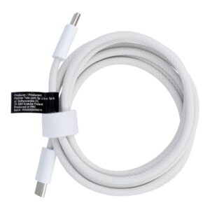 Cable Type C to Type C PD QC3.0 3A 60W C263 1,5 m white