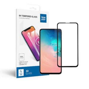 Tempered Glass Blue Star - SAMSUNG Galaxy S10e Full Face (full glue/case friendly) - black Tempered Glass Blue Star