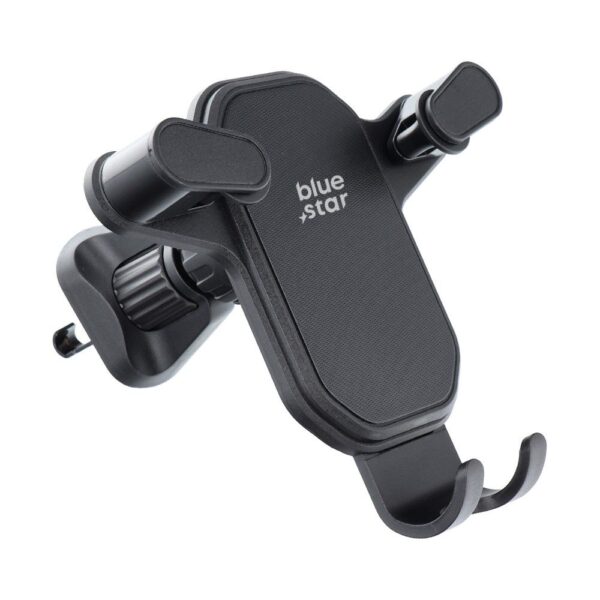 BLUE STAR TRIANGULAR car holder for phone to air vent universal black – Bild 3