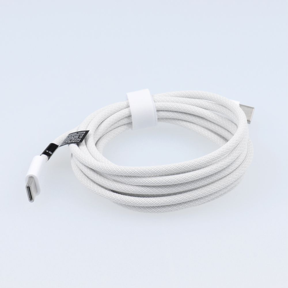 Cable Type C to Type C PD QC3.0 3A 60W C263 2 m white – Bild 3
