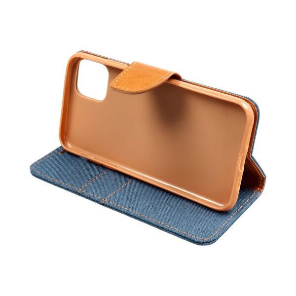 CANVAS Book case for SAMSUNG S24 Plus navy blue – Bild 5