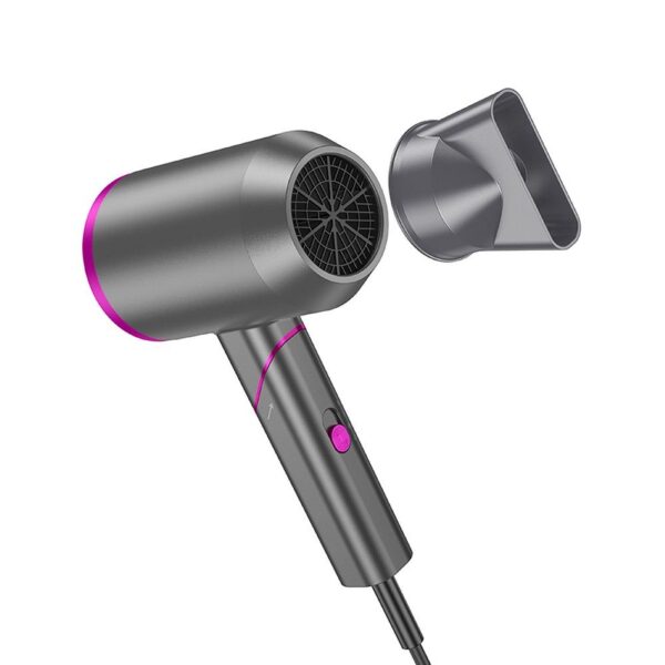 HOCO hot and cold air foldable hair dryer HP13 Plus rose red
