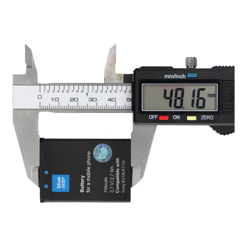 BLUE STAR PREMIUM battery for SONY ERICSSON K310i / K510i / J300 / W200 / T280 750 mAh – Bild 2