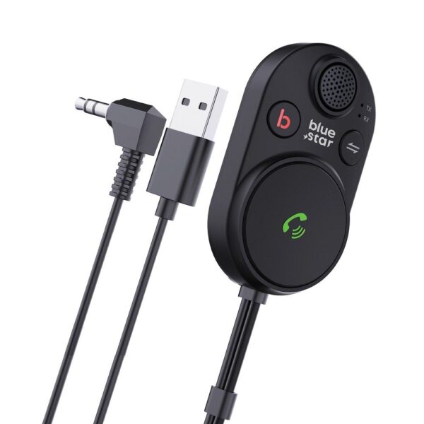 BLUE STAR transmitter FM bluetooth 2in1 CarLink BT62 black – Bild 5