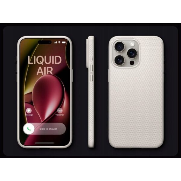 SPIGEN case LIQUID AIR for IPHONE 16 Pro matte black – Bild 2