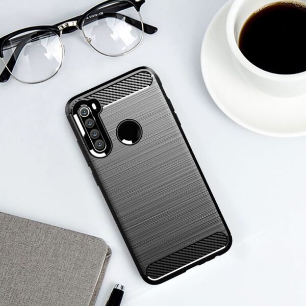 CARBON case for XIAOMI Redmi Note 8T black – Bild 2