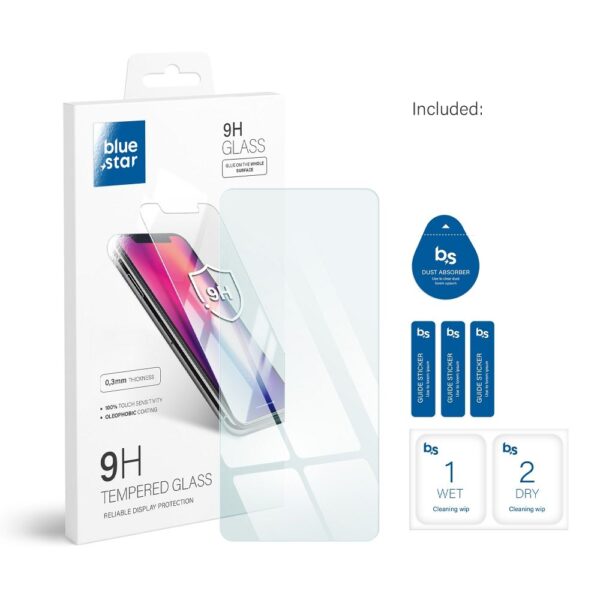 Tempered Glass Blue Star - HUAWEI Nova 9SE/Honor X9/SAM Xcover 6 Pro – Bild 5