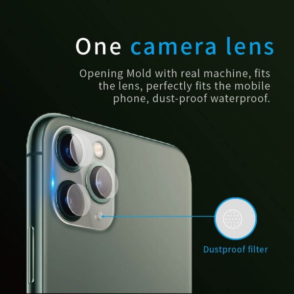 Bestsuit Flexible Hybrid Glass for Apple iPhone 16 Pro/16 Pro Max camera lenses – Bild 2