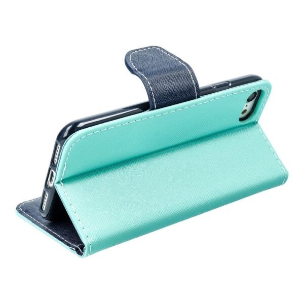 FANCY Book case for SAMSUNG Galaxy J5 2016mint/navy – Bild 4
