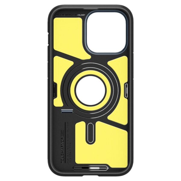 SPIGEN case TOUGH ARMOR MAG compatible with MagSafe for IPHONE 15 Pro metal slate – Bild 5