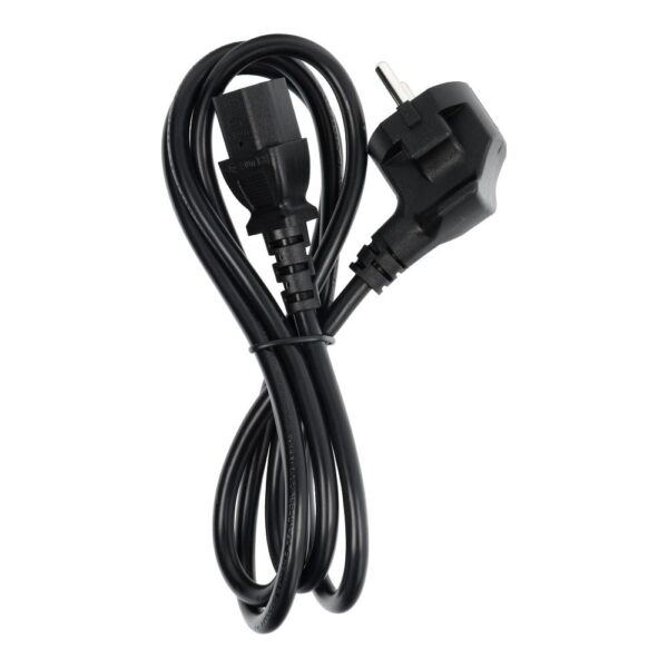 Power cable for computer PC / printer / monitor 230V 16A 1,5 m black