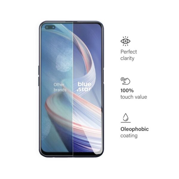 Tempered Glass Blue Star - Oppo Reno 4Z – Bild 3